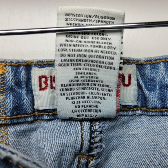 Bisou Bisou Vintage Low Rise Flare Jeans Y2K | J2K Jeans | Flare Jeans Size 6/29 - Picture 7 of 12
